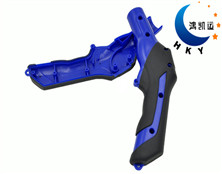 割草機手柄雙色模具 割草機手柄雙色模具